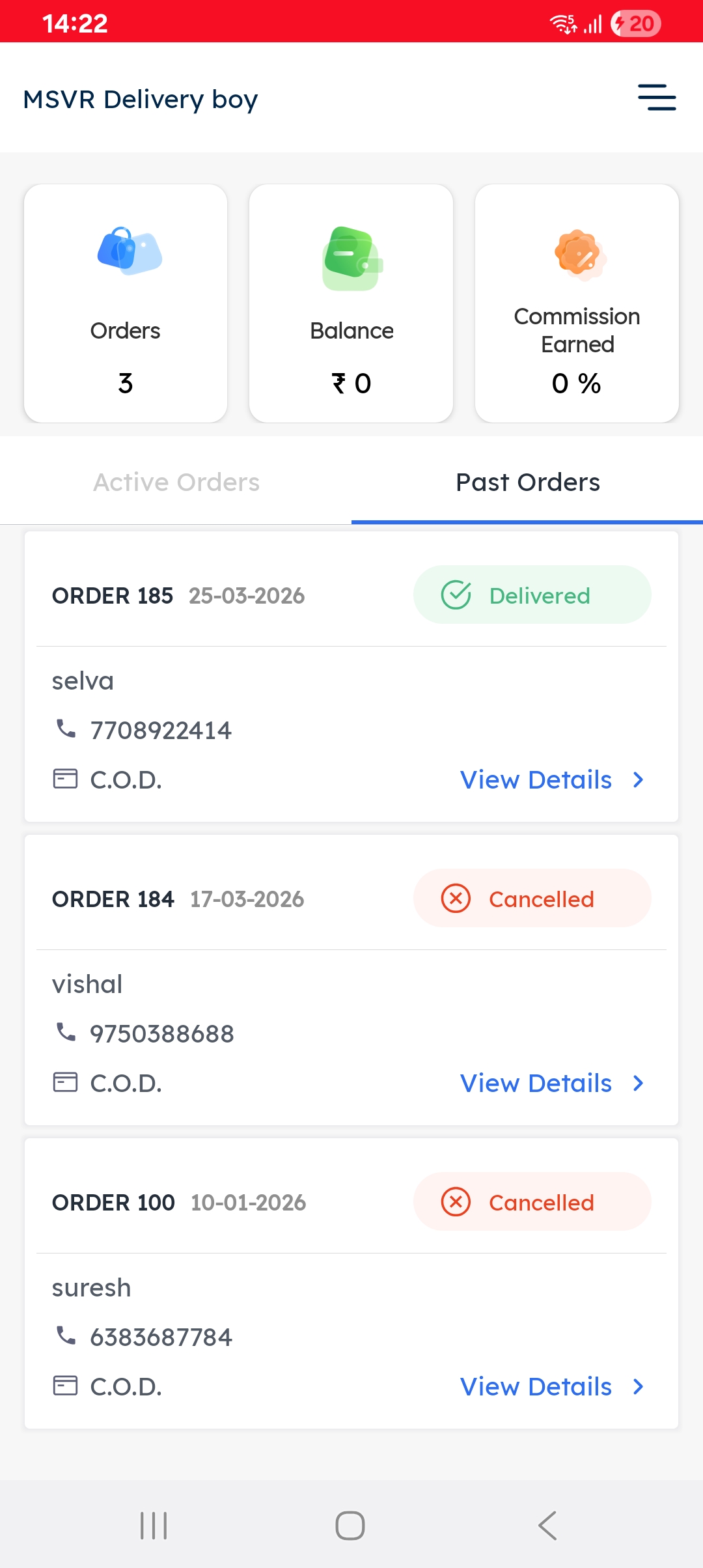 Delivery App